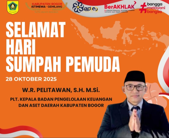 BPKAD Kabupaten Bogor Mengucapkan Selamat Hari Sumpah Pemuda
