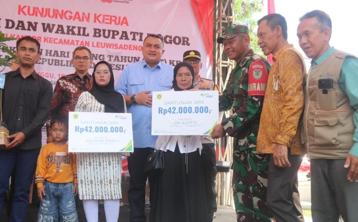 Penduduk miskin di Kabupaten Bogor turun dari 7,05% menjadi 6,25% di 2025.