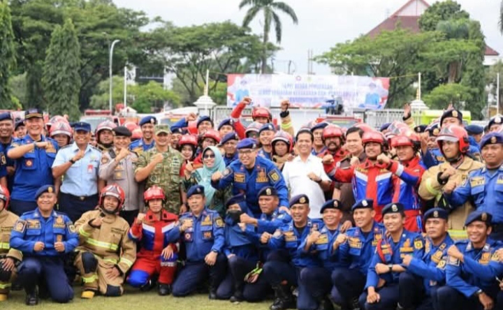 Bupati Bogor Sampaikan Apresiasi Atas Kinerja Damkar Kabupaten Bogor