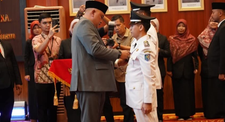 Bupati Bogor Rudy Susmanto Lantik 24 Pejabat Eselon III dan IV Untuk Perkuat Kinerja Pemerintahan