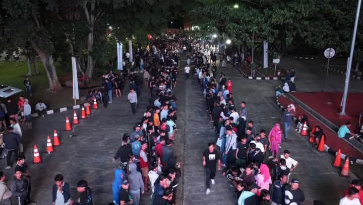 Bupati Bogor Apresiasi Semangat Anak Muda Dalam Kegiatan Dash Run di Stadion Pakansari